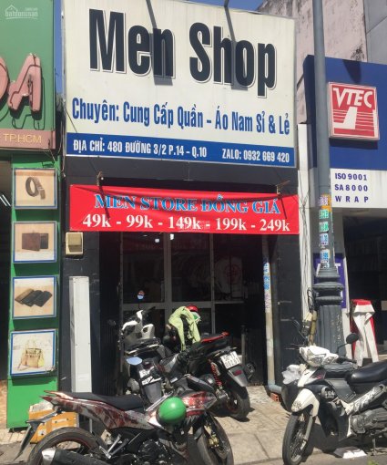 Bán nhà mặt tiền 480 đường 3/2, P14, Q10, DT đất 101m2, 4 tầng